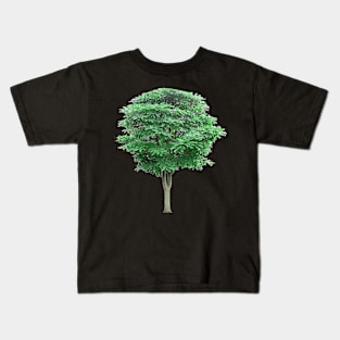 Green leafed tree, Tree Lindens Kids T-Shirt